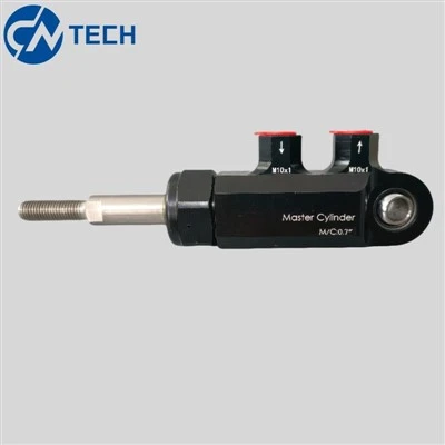 Cilindro mestre de montagem de flange de alumínio CNC